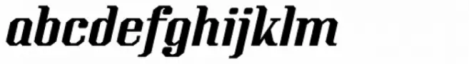 Kimbo Black Italic
