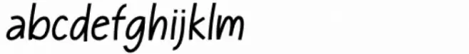 Kinderz Light Italic