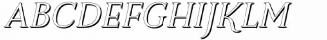 King Slayer Drop Shadow Italic