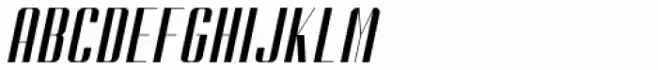 Kionsa Condensed Slant