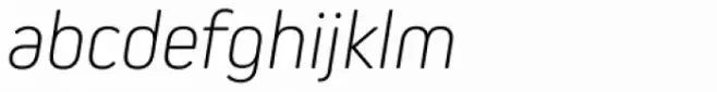 Kiro Extra Light Italic