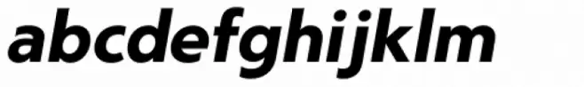 Kirshaw Extrabold Italic