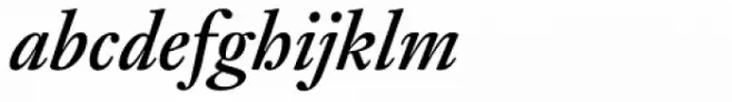 Kis Antiqua Now TB Pro Semi Bold Italic