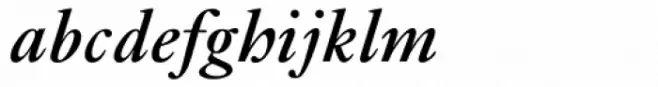 Kis Classico Bold Italic