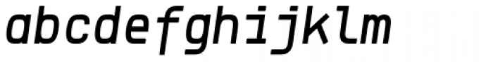 Klartext Mono Medium Italic