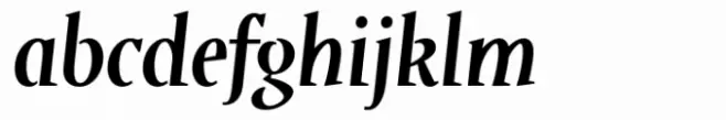 Klassisk Bold Italic