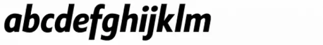 Klein Condensed Bold Italic