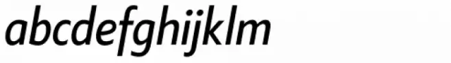 Klein Condensed Italic