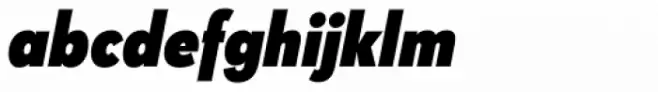 Klik Black Narrow Italic