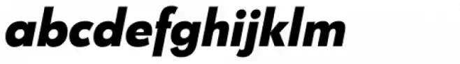 Klik Extra Bold Italic