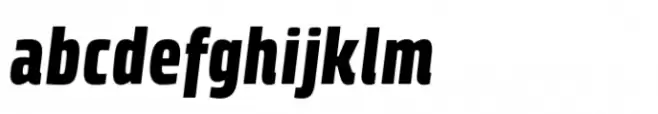 Klint Black Condensed Italic