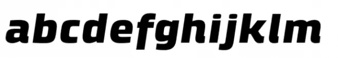 Klint Black Extended Italic