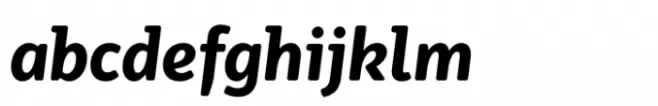 Knedle Bold Italic
