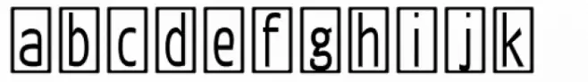 Knock Type has Box&Line