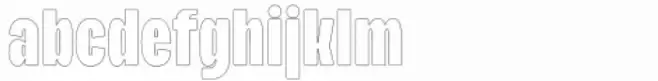 Knocky Outline Extrabold