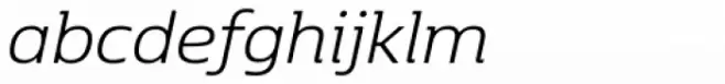 Kobenhavn Light Italic