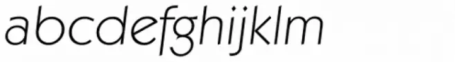 Koblenz Serial ExtraLight Italic