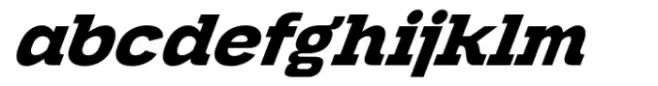 Kolbano Extrabold Italic