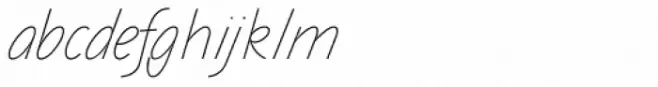 Koliba JY UltraLight Italic