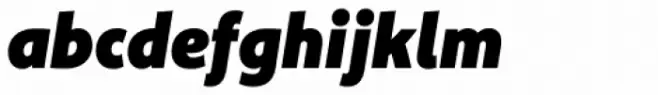 Komet Black Italic