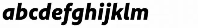 Komet Pro Heavy Italic