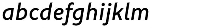 Komet Pro Medium Italic
