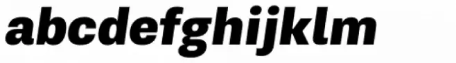 Kommon Grotesk Black Italic