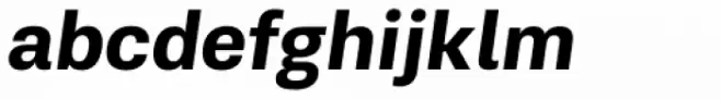 Kommon Grotesk Bold Italic