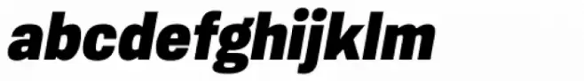 Konkret Grotesk Pro Extra Bold Italic