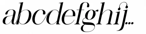 Korner Display Italic