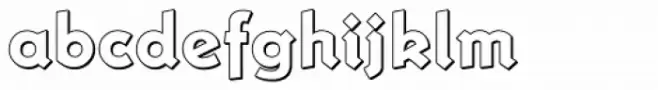 Krimhilde B Display Shadow Bold