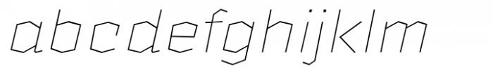 Krupkrop Thin Italic