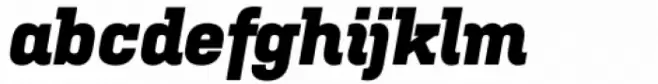 Kulturista Black Italic