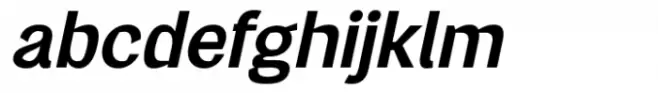 Kuniku Italic Semi Bold