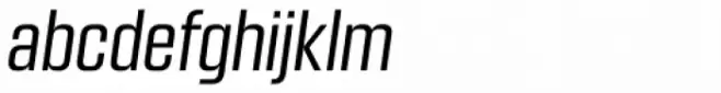 Kuunari Regular Condensed Italic