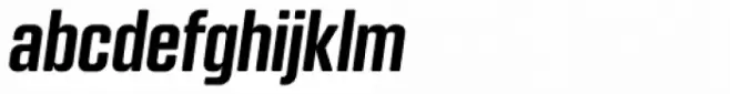 Kuunari Rounded Bold Condensed Italic