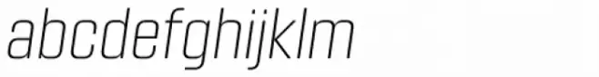 Kuunari Rounded Extra Light Italic