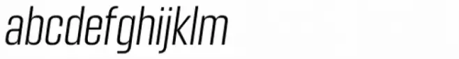Kuunari Rounded Light Compressed Italic