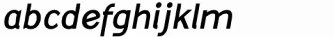 Kwalett Semi Bold Italic