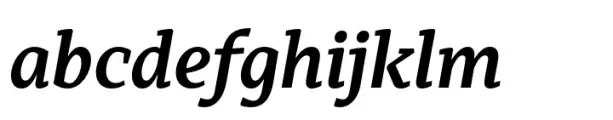 Kyotce Demi Bold Italic