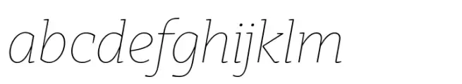 Kyotce Thin Italic