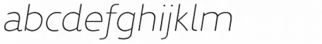 Kyrial Pro Display UltraLight Italic