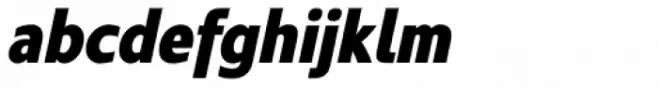 Kyrial Sans Pro Condensed Black Italic