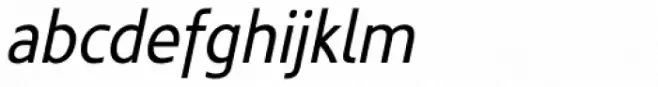 Kyrial Sans Pro Condensed Italic