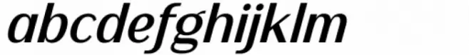 La Bisane Medium Italic