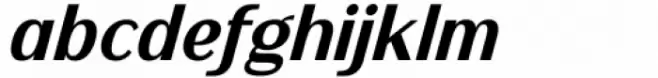 La Bisane Semi Bold Italic