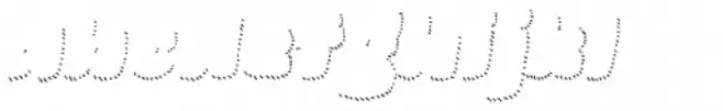La Mona Pro Shadow Hand Line Italic