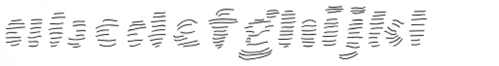 La Mona Pro Texture Hand Line Italic