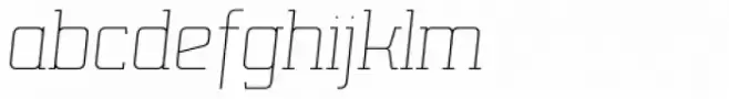 Lab Slab Pro Thin Italic