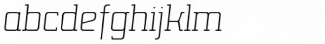 Lab Slab Pro UltraLight Italic